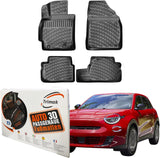Trimak Autofußmatten kompatibel mit Fiat 600e 2023 - 2027 Auto Allwetter Gummimatten