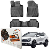 Trimak Autofußmatten kompatibel mit KIA Sportage 5.Gen Typ NQ5 Benzin & Diesel ab 2022 Auto Allwetter Gummimatten