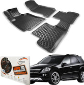 Trimak Mercedes-Benz M Klasse W 164 (2005–2011) Gummimatten Autofußmatten