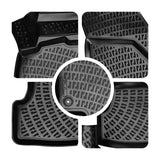 Rizline kompatibel mit Skoda kamiq Autofußmatten 3D Gummimatten