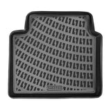 Rizline Kompatibel mit HONDA JAZZ 2. Gen 2009-2015 Gummimatten 3D Autofußmatten