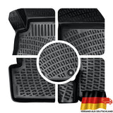 Rizline kompatibel mit OPEL CORSA D&E 2006 - 2019 Autofußmatten Auto Allwetter 3D Gummimatten