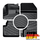 Rizline Kompatibel mit DS 3 Crossback 3D Gummimatten Autofußmatten
