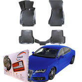 Trimak Autofußmatten kompatibel mit Audi A7 C7 (2010 - 2018) Auto Allwetter Gummimatten