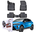 Trimak Autofußmatten kompatibel mit Mitsubishi ASX 2.Gen 2023 -- Auto Allwetter Gummimatten