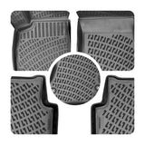 Rizline BMW 3er E46 L1998-2004 Auto Gummimatten 3D Autofußmatten