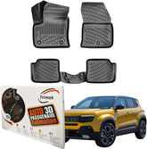 Trimak Autofußmatten kompatibel mit Jeep Avenger Auto Allwetter Gummimatten