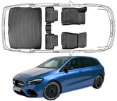 Trimak Kofferraumwanne kompatibel mit Mercedes-Benz B-Klasse W 247 2018 - 2026 Obere Kofferraumboden