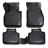 Rizline Gummimatten kompatibel mit BMW 2'er Active Tourer F45 2014 - 2021 Autofußmatten