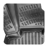 Rizline kompatibel mit Seat leon II 2006-2012 Autofußmatten 3D Gummimatten