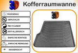 Trimak BMW X3 (E83) 2003 - 2010 Kofferraummatte Kofferraumwanne