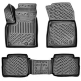 Rizline kompatibel mit Nissan Qashqai e-Power ab 2022 Autofußmatten Auto Allwetter 3D Gummimatten