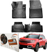 Trimak Autofußmatten kompatibel mit CITROEN C5 AIRCROSS ab 2019 Auto Allwetter Gummimatten