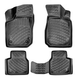 Rizline kompatibel mit OPEL Corsa B 1993-2000 Autofußmatten Auto Allwetter 3D Gummimatten