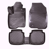 3D Fußmatten & Obere Kofferraumwanne Auto Set Kompatibel mit Honda CR-V 5.Gen 2018 - 2023