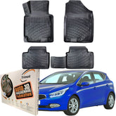 Trimak Autofußmatten kompatibel mit KIA CEED 2.Gen. 2012-2017 Auto Allwetter Gummimatten