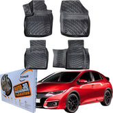 Honda Civic HB 9. Generation (2011–2017) Autofußmatten Auto Gummimatten