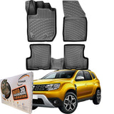 Trimak Autofußmatten kompatibel mit DACIA DUSTER 4x2 2.Gen 2018 - 2022 *nicht für Prestige-Paket* Auto Allwetter Gummimatten