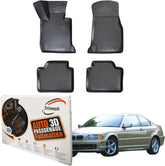 Trimak Autofußmatten kompatibel mit BMW 3ér E36 1990-2000 Auto Allwetter Gummimatten