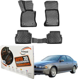 Trimak Autofußmatten kompatibel mit BMW 5´er E39 1995-2003 Auto Allwetter Gummimatten
