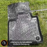 Trimak Autofußmatten kompatibel mit BMW X5 E70 (2006 - 2013) Auto Allwetter Gummimatten