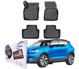 Trimak Autofußmatten kompatibel mit Volvo EX40 2024 -- Auto Allwetter Gummimatten