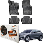 Trimak Autofußmatten kompatibel mit Jaguar F-Pace 2016-2024 Auto Allwetter Gummimatten