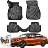 Trimak Autofußmatten kompatibel mit BMW 2er GRAN COUPÉ (F44) Auto Allwetter Gummimatten