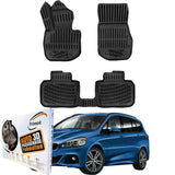 Trimak Autofußmatten kompatibel mit BMW 2er F46 Gran Tourer 2015 - 2022 Auto Allwetter Gummimatten