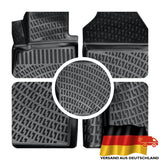 Rizline kompatibel mit FORD Fiesta ’09 2008–2017 Autofußmatten 3D Gummimatten