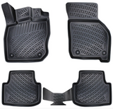 Trimak Autofußmatten kompatibel mit Cupra Formentor e-Tsi ab 2020 Auto Allwetter Gummimatten