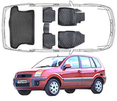 3D Fußmatten & Kofferraumwanne Auto Set Kompatibel mit Ford Fusion 2002 - 2012