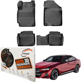 Trimak Autofußmatten kompatibel mit BMW 5ér G60 ab 2024 Auto Allwetter Gummimatten