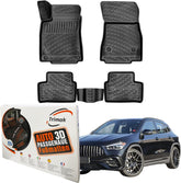 Trimak Autofußmatten kompatibel mit Mercedes-Benz GLA H 247 ab 2020 Auto Allwetter Gummimatten