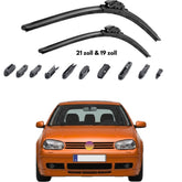 Trimak Flat Wiper Blade Scheibenwischer-Set VW Golf IV 21 & 19 zoll (53 & 48 cm)