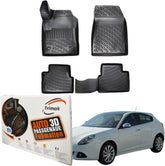 Trimak Autofußmatten kompatibel mit Alfa Romeo Giulietta (Typ 940) Auto Allwetter Gummimatten