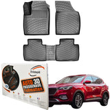 Trimak Autofußmatten kompatibel mit MG HS 1.Gen 2018-2023 Auto Allwetter Gummimatten