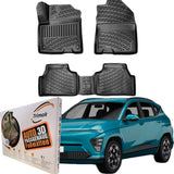 Trimak Autofußmatten kompatibel mit Hyundai Kona 2. Gen Hybrid seit 2023 Auto Allwetter Gummimatten