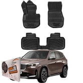 Trimak Autofußmatten kompatibel mit BMW IX1 Seit 2022 Auto Allwetter Gummimatten