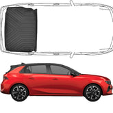 Trimak Kofferraumwanne kompatibel mit OPEL ASTRA L Obere ab 2022 Kofferraummatte