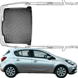 Trimak Kofferraumwanne für Opel Corsa E 2014 - 2019 Feste Kofferraumboden