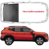 Trimak Kofferraumwanne kompatibel mit DACIA DUSTER 3.Gen Obere Kofferraumboden ab 2024