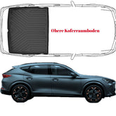 Trimak Kofferraumwanne kompatibel mit Cupra Formentor ab 2020 obere Kofferraummatte