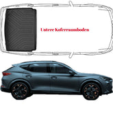 Trimak Kofferraumwanne kompatibel mit Cupra Formentor ab 2020 Untere Kofferraummatte