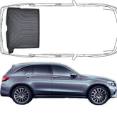 Trimak Mercedes GLC SUV (X 253) ab 2015 Kofferraummatte Kofferraumwanne