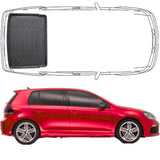 Trimak Kofferraumwanne für VW Golf VI (2008-2012) Kofferraummatte