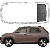 Trimak Kofferraumwanne kompatibel mit Hyundai Inster ab 2025