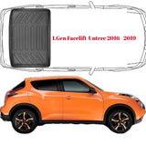 Trimak Kofferraumwanne kompatibel mit Nissan Juke 1.Gen (2016-2019) untere Kofferraummatte