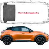 Trimak Obere Kofferraumwanne kompatibel mit Nissan Juke 2.Gen 2019- 2025 Obere Kofferraumboden