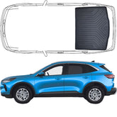 Trimak Kofferraumwanne kompatibel mit Ford Kuga 3.Gen ab 2020